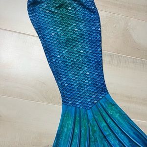 Mermaid tail swim piece